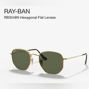 Ray-Ban RB3548N Hexagonal Sunglasses